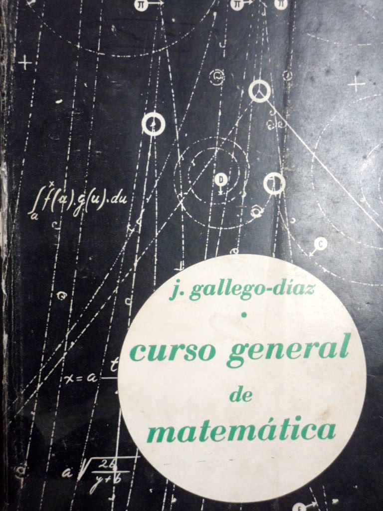 Libro matematicas Jose Gallego Diaz